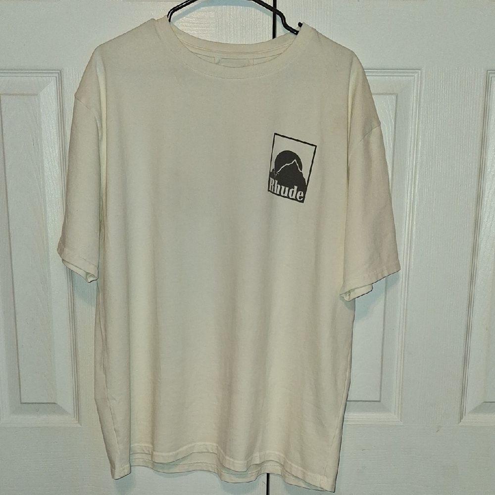 Rhude Cream T-Shirt for Men